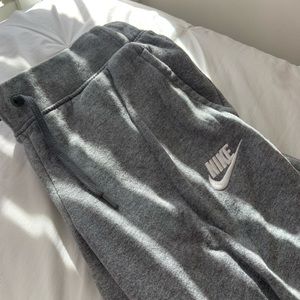 Dark grey Nike sweatpants